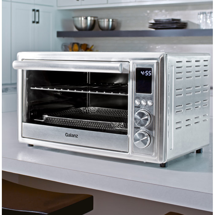 Galanz Stainless Steel Digital Toaster Oven & Reviews Wayfair